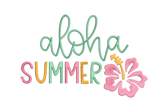 Aloha Summer with Tropical Flower