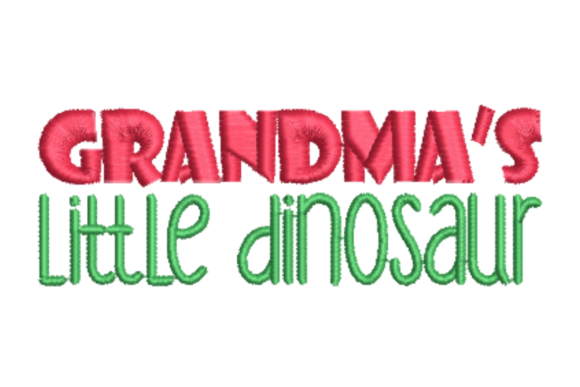 Grandma’s Little Dinosaur