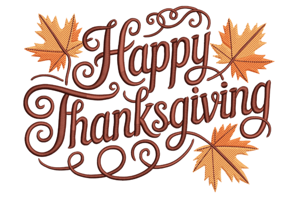 Happy Thanksgiving Embroidery Design Review