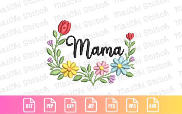 Mama Floral Wreath Mother’s Day