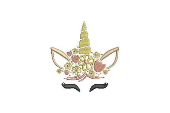 Unicorn Face: A Whimsical Embroidery Design for Meaningful Gifts